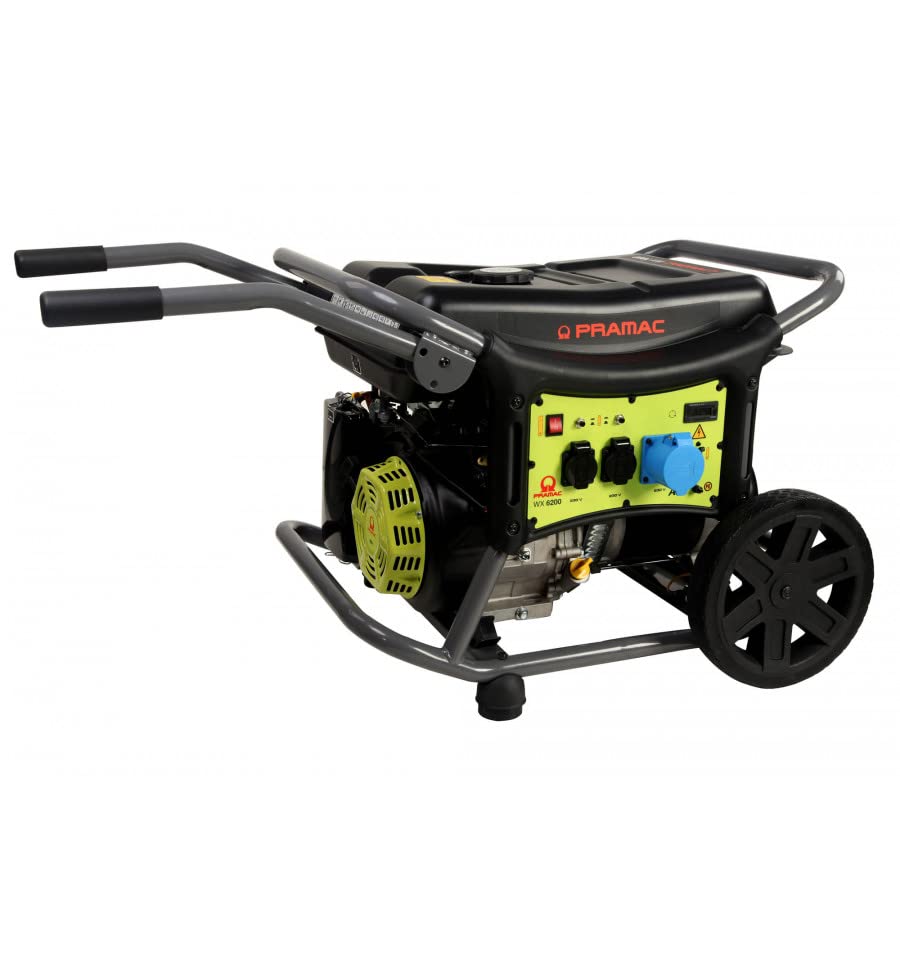PRAMAC WX6200 Single-Phase 5300W Generator with Wheel Kit