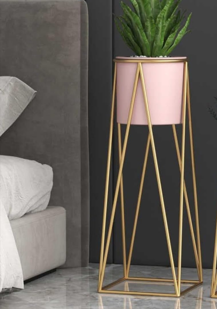 See full amazon price history chart for Neumark Iron Garden Flower Planter Pot with Plant Stand, Golden, 22x75cm, 1 Piece (Gold, Standard) Neumark Iron Garden Flower Planter Pot with Plant Stand, Golden, 22x75cm, 1 Piece (Gold, Standard) (B083T98LKY) Amazon Price History, Amazon Price Tracker