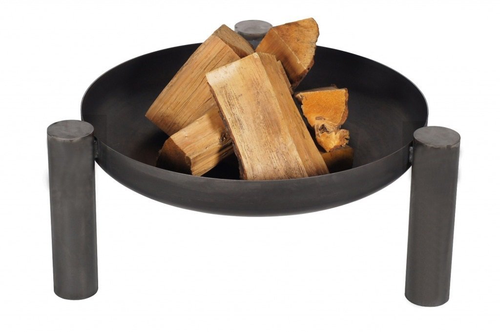 Braciere PAN 38 in acciaio non trattato in tre misure (Ø 60 cm)