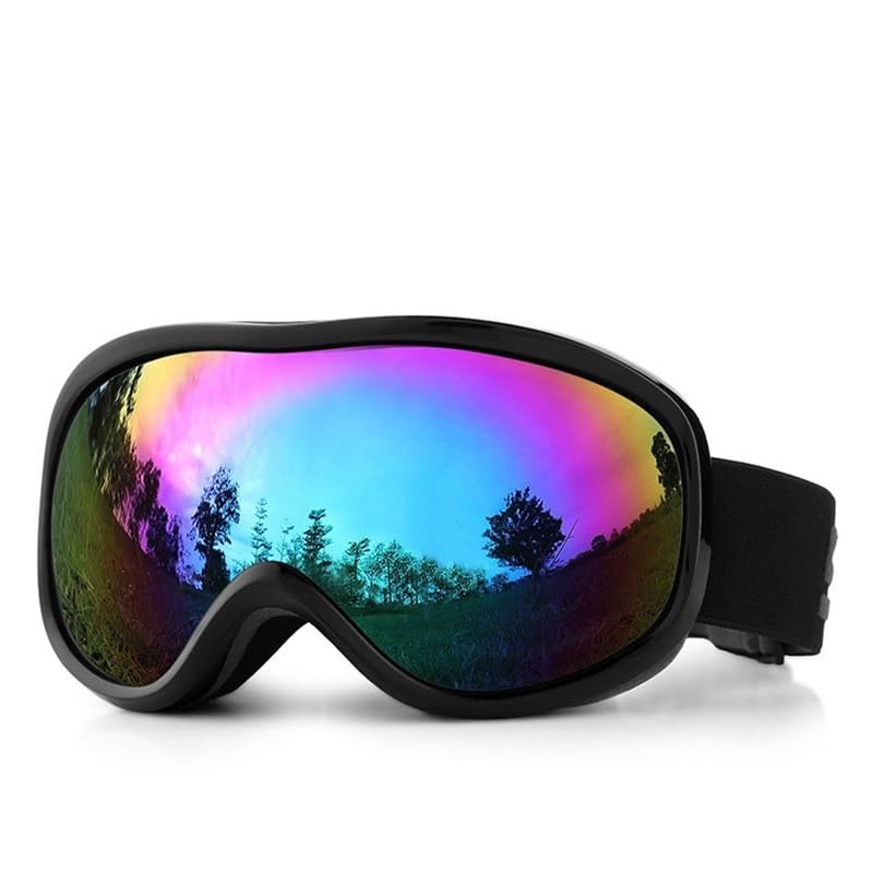 Lunettes de ski coupe-vent pour homme et femme, double pont, anti-buée, anti-reflets, protection UV