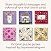 Galison Charm Cards – Joy Laforme Charm Card Set Including 12 Folded Notecards Featuring Beautiful Illustrations