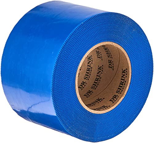 Dr. Shrink DS-704BP Blue Heat Shrink Tape Pinked - 4