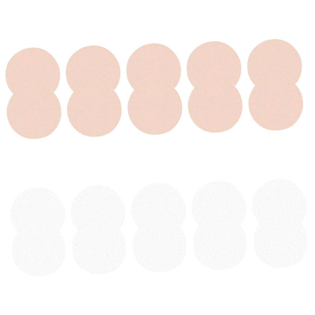 Homoyoyo 2sets for Breathable Nipples Protectors for Running Chafing Stickers Comfortable Gentle Skin Friendly 10pairs*2