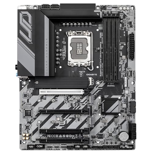 GIGABYTE Scheda madre Z890 UD WIFI6E - Supporta CPU Intel Core Ultra (Serie 2), 12+1+2 fasi VRM, fino a 8800MHz DDR5 (OC), 1xPCIe 5.0 + 2xPCIe 4.0, Wi-Fi 6E, LAN 2.5GbE, Thunderbolt 4 - Scheda madre - Immagine 1