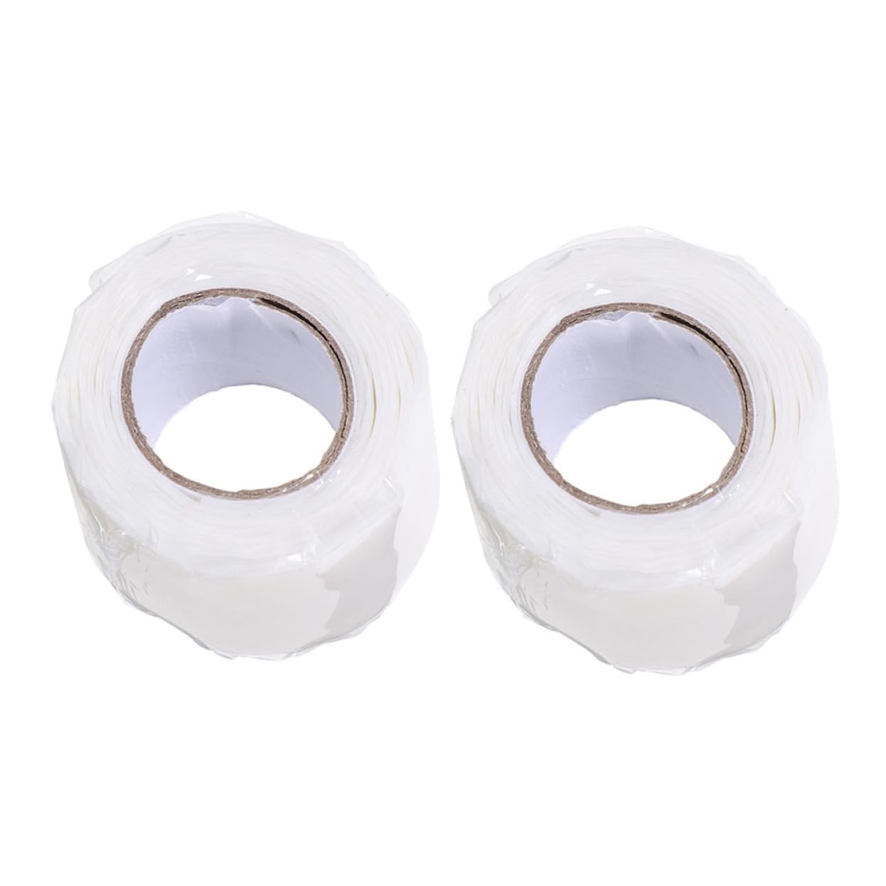 Artibetter 5 ensembles Ruban Adhésif Étanche En Vinyle Pour Conduits Résistant Imperméable Blanc Adhésif Pour Fenêtre Amovible Réparation Colle Fine Fuite De Plomberie 2 rouleaux*5