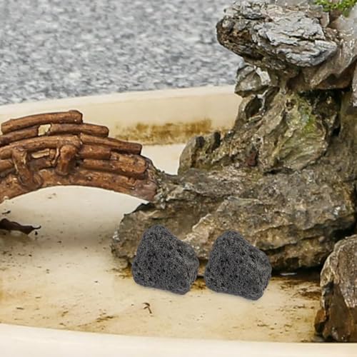 Cabilock 1 Beutel Natürliche Lavasteine Lavasteinkiesel Feuersteingranulat Vulkanische Feuerstelle Lavasteine ​​Für Kamine Feuerstellen Pflanzenanbau Und Aquarien