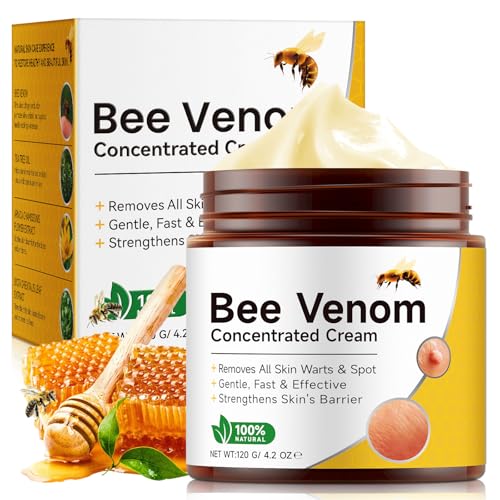 Bee Venom Comprehensive Cream 4.2 Oz, Bee Venom Skin Restoration Cream for Face & Body, Firms and Rejuvenates, Reduces Blemishes, Smoothes Wrinkles & Fine Lines, Natural Moisturizer for All Skin Types