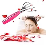 AnGeer Scalp Massager, Electric Head Massager Neck Massager Tool, Handheld Massager for Relieving Present Treatment Stress Scalp