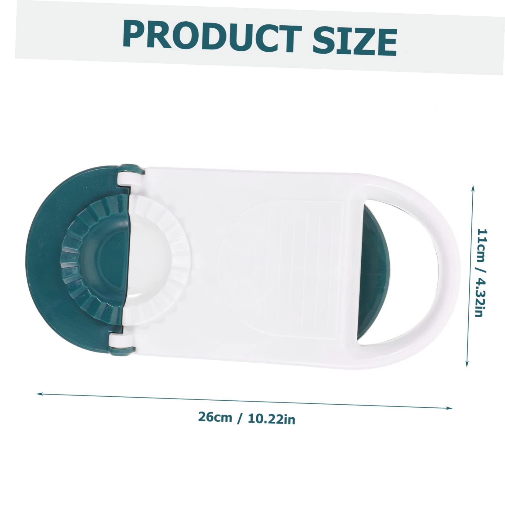 Ciieeo Dumpling Wrapper Maker Round Pressure Dumpling Skin Piece Maker Reusable Non-stick