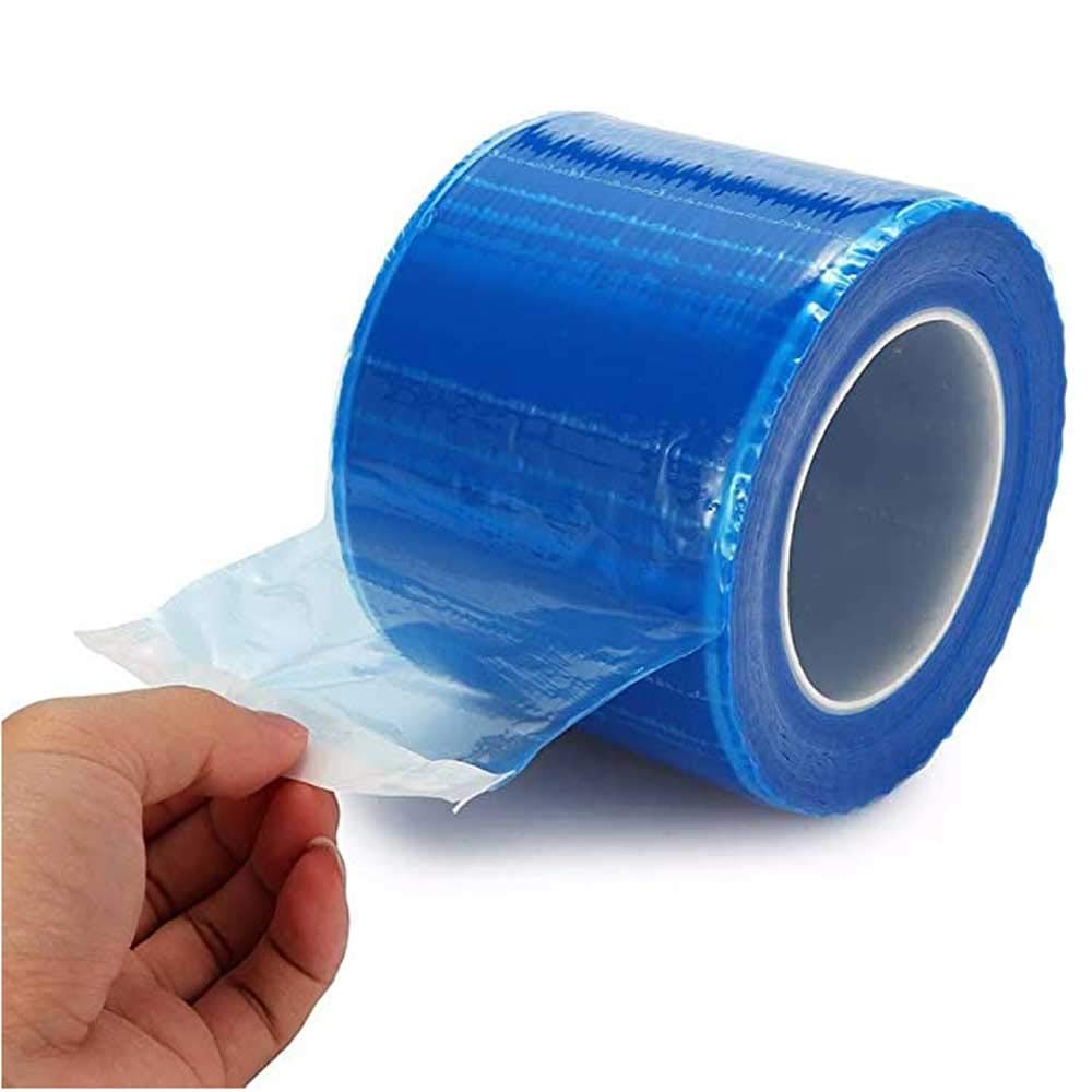 Película de barrera Unihubys 1200 hojas 4" x 6" PE desechable dental protectora con dispensador