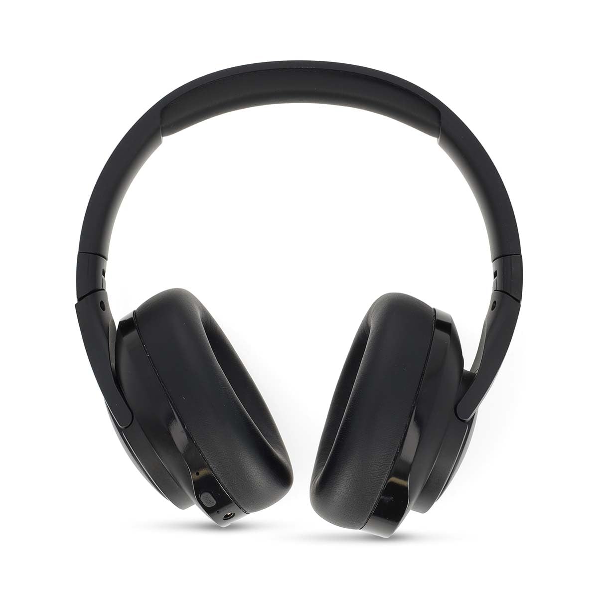 Nedis Auriculares inalámbricos de Diadema – Tiempo máximo de reproducción de la batería: 28 Horas – Micro Integrado – Pulse Ctrl – Hybrid (ENC + ANC) – Control de Voz – Regulador de Volumen – Negro