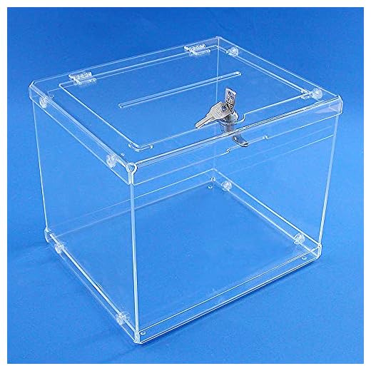 Faberplast FB361 - Urna Easy votación y sorteos de metacrilato