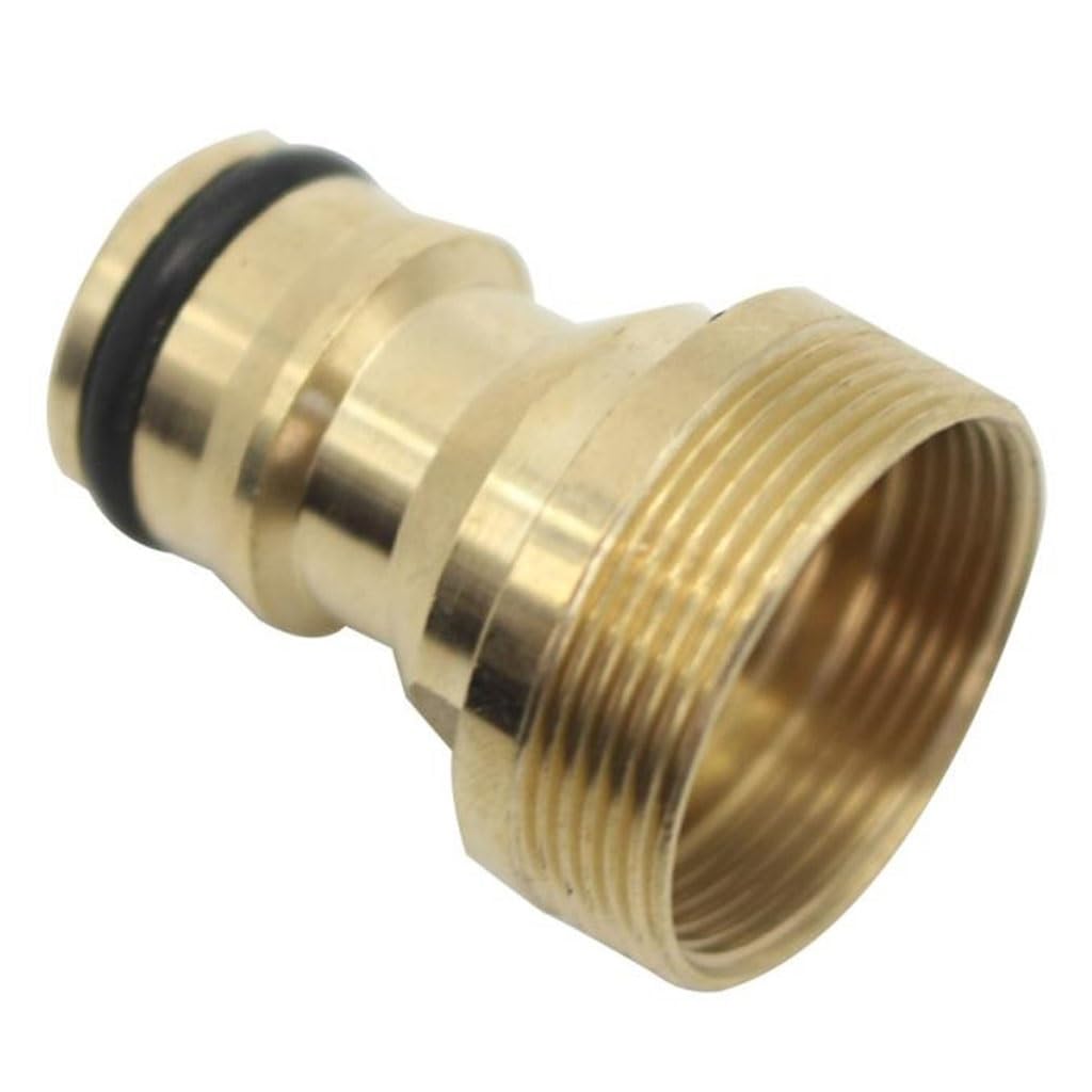Conector de manguera 1-8 piezas de adaptadores de grifo universales for cocina, conector de grifo de latón, adaptador de manguera mezcladora, accesorio de lavabo, herramientas de riego de jardín (esti