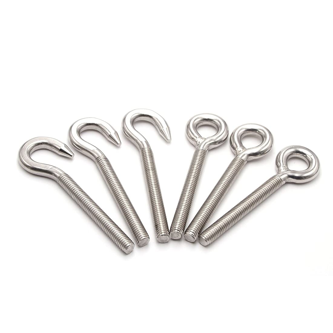 2 Bulloni A Occhiello M12 Acciaio Inox 304 - Anelli Di Sospensione 140mm Per Progetti Fai Da Te - Foto 5