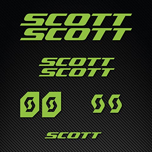 Autocollants Graphiques Scott Pour Vélo - Décalcomanies - Neufs