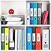 Chinco 50 Pack Clear Adhesive Pockets, Labels for Storage Bins, Plastic Self Adhesive Index Card Holder with Top Open for Organizing Bins Box Drawer(1.2 x 3.35 Inches)