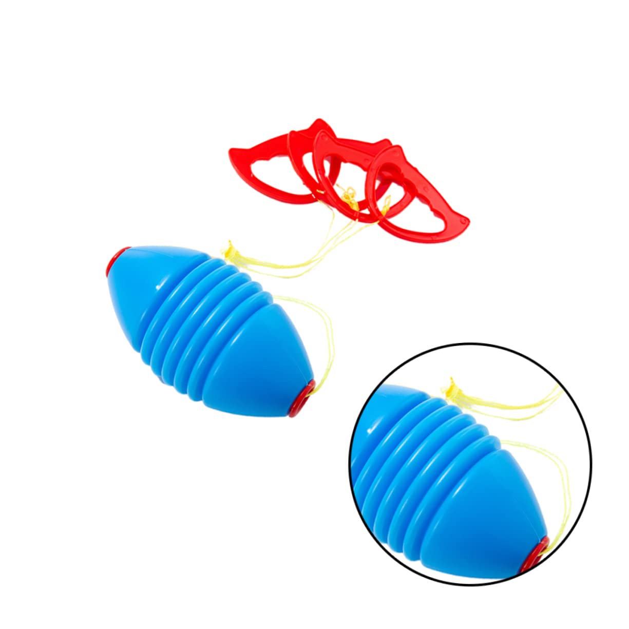 GALPADA Pull Ball Toy Hand Fitness Interactive Game for Family Fun Random Color