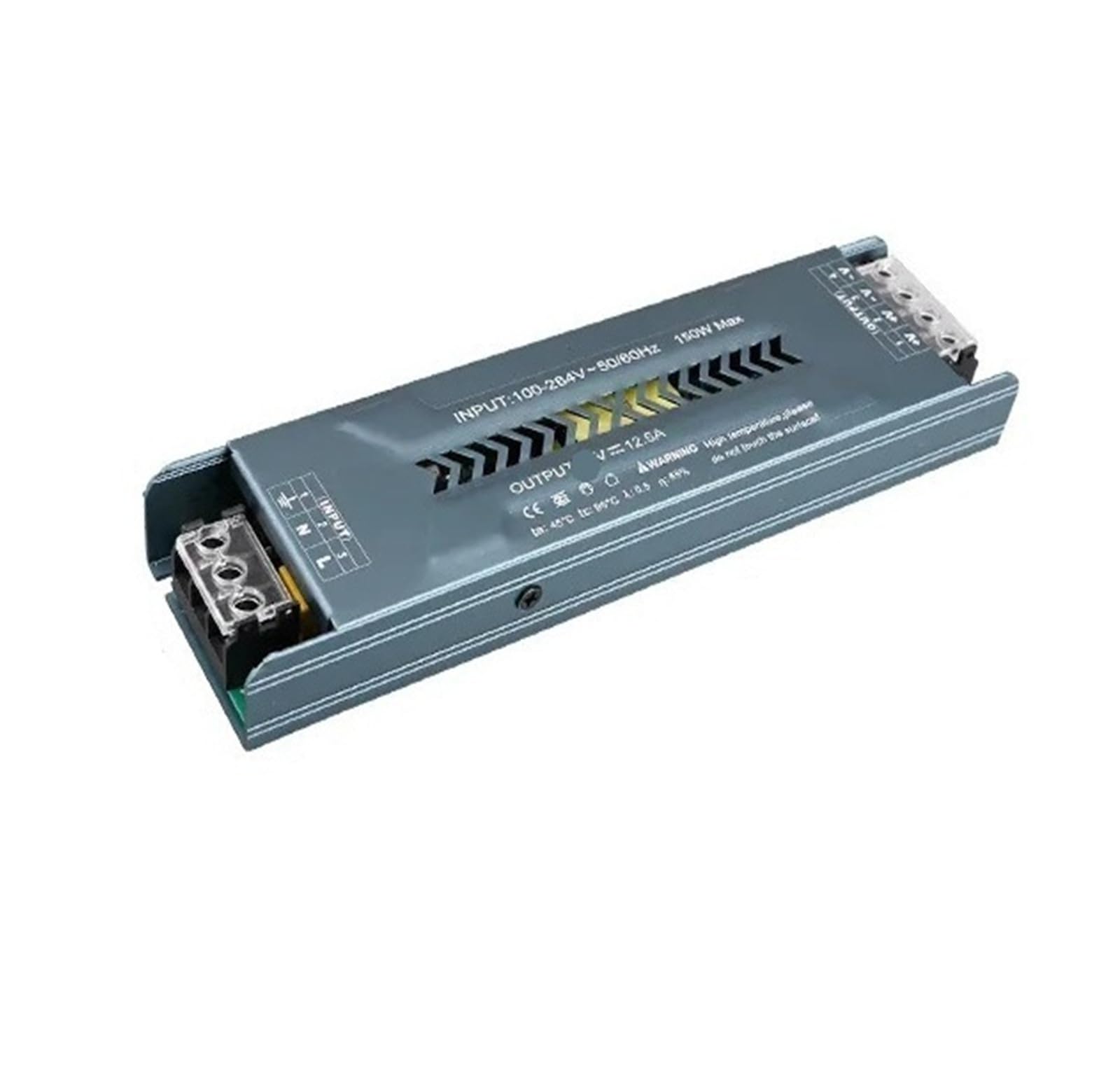 PWANUIGTE AC100-240V to DC12/24V Switching Power Supply LED Lighting Transformer 60W 100W 200W 300W 400W Driver(150W,24V)