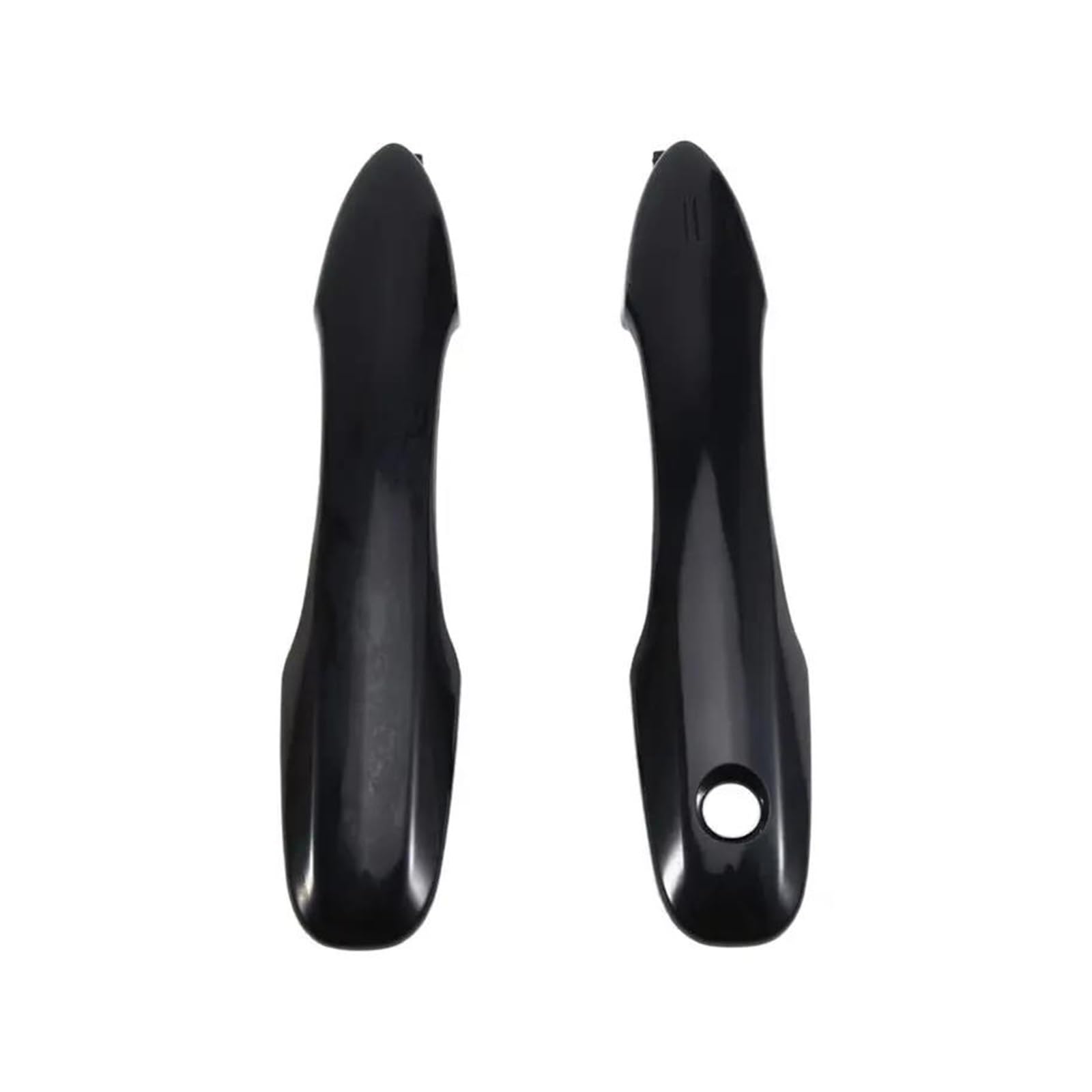 EVEKHAHHRB Car Door Handle 1 Pair for Prius for Yaris for Avalon for Camry for Corolla Car Front Door Handle Exterior Outside Exterior Door Handle(Glossy Black)
