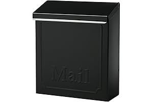 ARCHITECTURAL MAILBOXES Townhouse Vertical Mailbox - Small Capacity, Galvanized Steel Wall Mount...