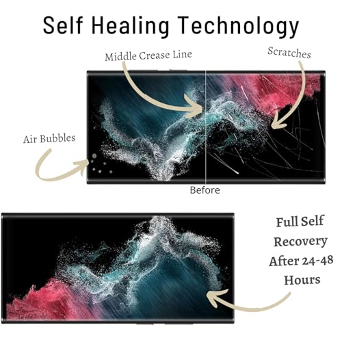 Image of Casecandy - (2 Pack Screen Protector for Samsung S25 Plus and Samsung S24 Plus | Transparent Screen Guard For Galaxy S25 Plus /S24 Plus - Fingerprint Support /HD