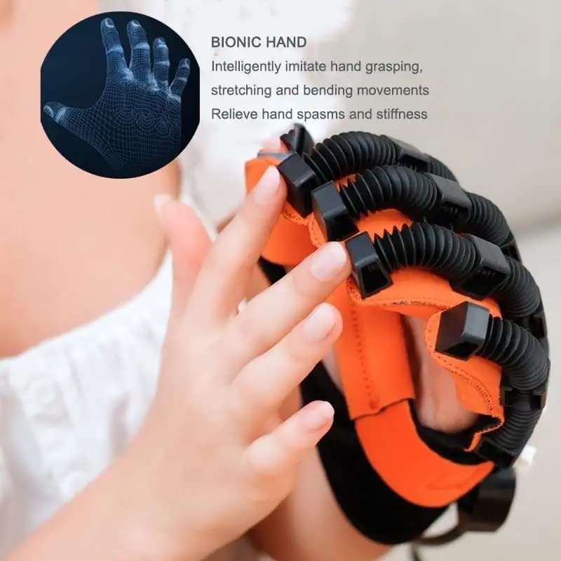 Guanti Robot di Riabilitazione 1 Paio, Guanti di Riabilitazione elettrici del Touch Screen integrati del Chip Intelligente AI, per Entrambi i Guanti di funzionalità della Mano