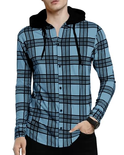 Image of Noble Monk Men's Checkered Long Sleeve Shirts