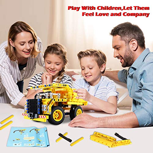 ACTRINIC 2-in-1 STEM Baustein Spielzeug für Jungen 8-12 Jahre-361Pcs Construction Engineering Kit Spielzeug für Alter 6… – Bild 7