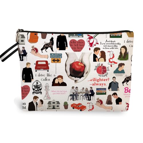 TV Show Makeup Bag, Edw Vampire Gift,Merchandise Cosmetic Bag, TV Show Inspired Gifts for Movie Fans Girls Women (Where The Hell Have You Been Loca) 6M265