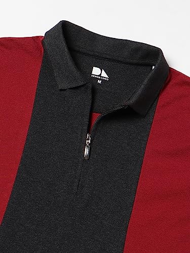 Image of Dennis Lingo Men's Cotton Polo Neck Regular Fit T-Shirt