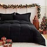 MR&HM Juego de Edredón 7 Pzas Microfibra Ultrasuave para Todas Las Estaciones, con Juego de Sábanas y Edredón Acolchado...