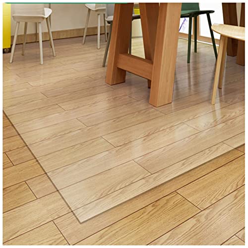 Alfombrilla Para Silla Para Suelos Duros,estera De Suelo Transparente Oficina Casa,alfombrilla Protectora De Suelo De Pvc,protector De Alfombra Antideslizante,60x120/80x160cm,60x80cm/23.6*31.5in Cover