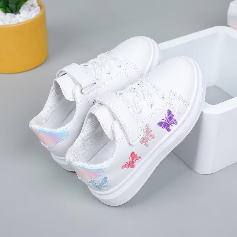 Kids Girl Cartoon Butterfly Casual Fashion Sneakers for Spring Summer School Walking Running Travel3