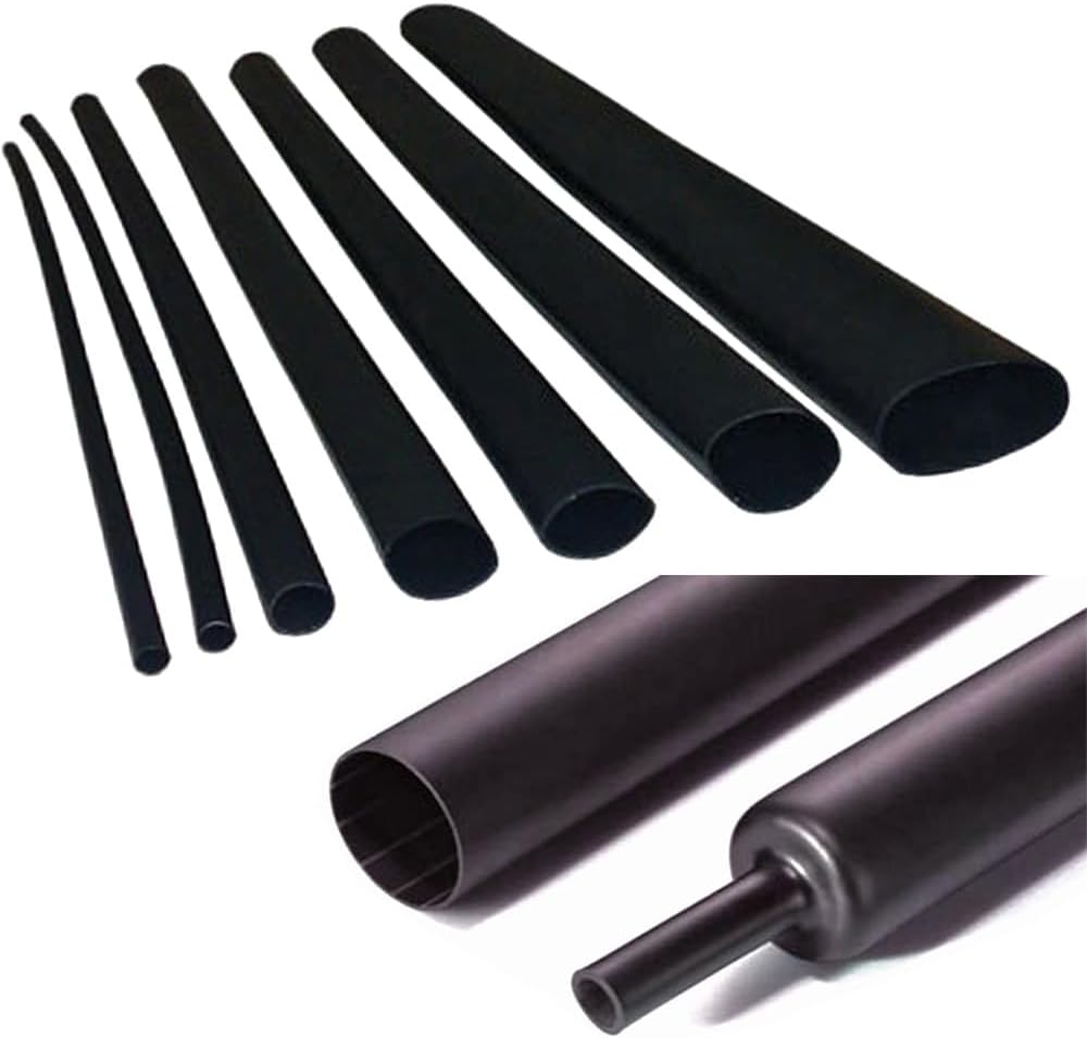 Electriduct 5.08cm ヘビーウォール粘着裏地熱収縮チューブ 防水収縮チューブ - 6:1比 - 4フィート