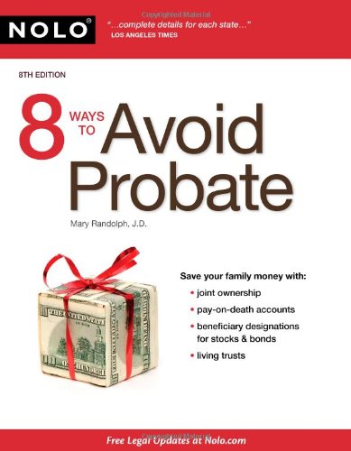8 Ways To Avoid Probate Randolph Mary 9781413311945 Amazon Books