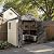 Patiowell 8 x 6 FT Plastic Outdoor Storage Shed with Floor, Resin Shed with Light and Lockable Door for Garden, Backyard, Tool Storage Use, Easy to Install in Beige (Kick-it Shed)