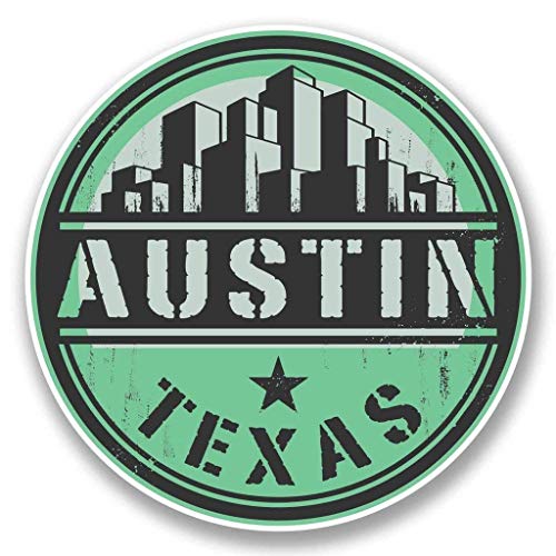 Austin Texas USA Round Metal 0.75" Lapel Pin Hat Shirt Pin Tie Tack Pinback2