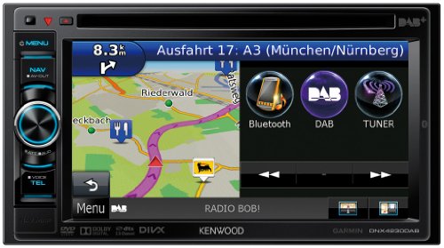 Système de navigation Kenwood DNX-4230DAB avec autoradio multimédia et tuner DAB intégré