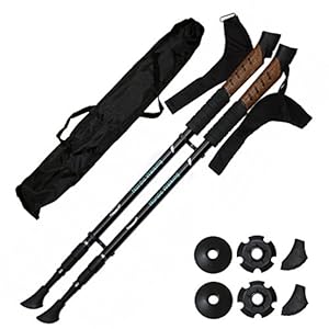 Schwabmarken Nordicwalk001 Teleskop Wanderstöcke 1 Paar