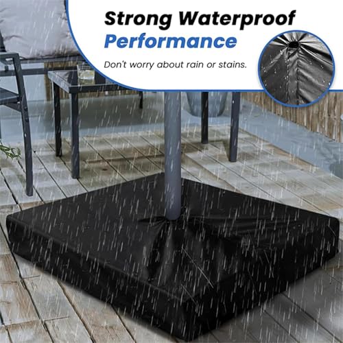Couvercle du support de parapluie étanche pour stopper la rouille et protéger la base - 4