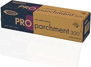 PROWRAP | Baking Parchment 300mm x 50m | Grease-Free Silicone Coated Baking Paper, Great for Home &amp; Professional Catering Kitchens | Single Roll