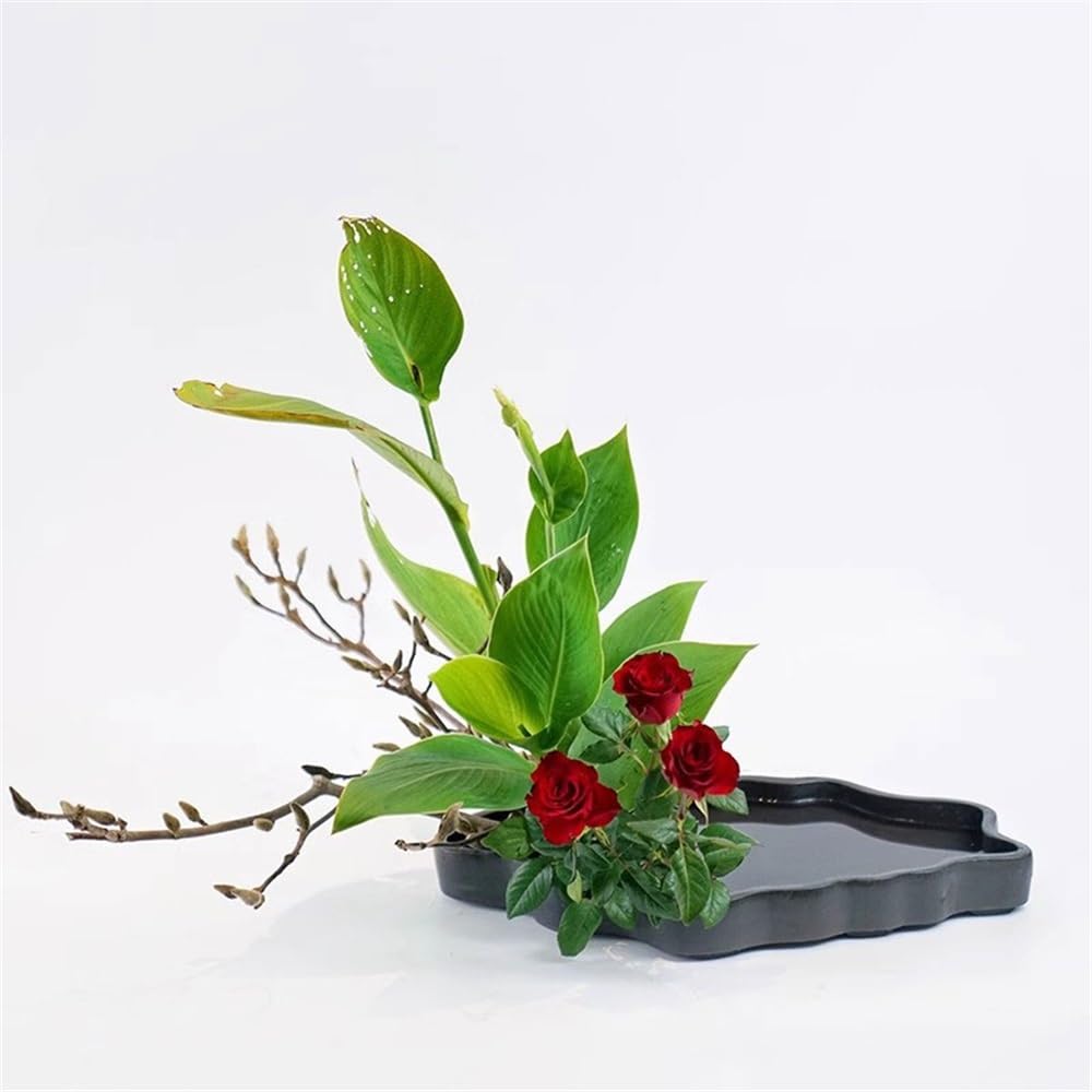 Versatile Sottovaso for Piante Grande Irregolare in Ceramica di Argilla Viola