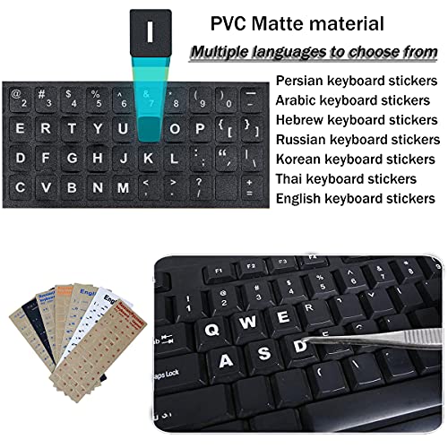 Keanboll 54 2 Pack Transparent Korean Keyboard Stickers thumb #8