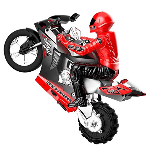 image for cobcob RC Motorcycle,2.4Ghz Built-in 6-Axis High Speed Rc Car Remote C