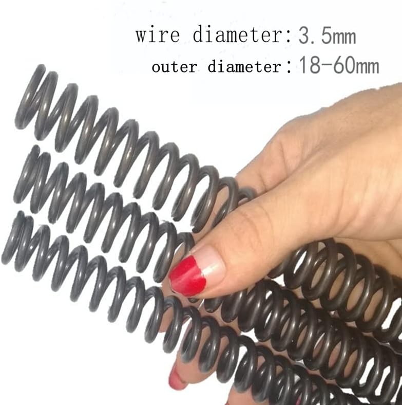 1 個圧力スプリング 3.5*18 20 22 24 26 28 圧力スプリングイエロー 30-60 圧縮リターンフォーススプリング