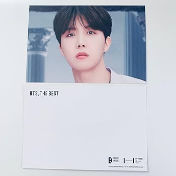 Amazon.co.jp: 公式限定 THE BEST BTS ポストカード JHOPE ホソク ホビ