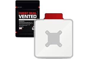 Ever Ready First Aid Vented Chest Seal with Quick Tear: Emergency Occlusive...