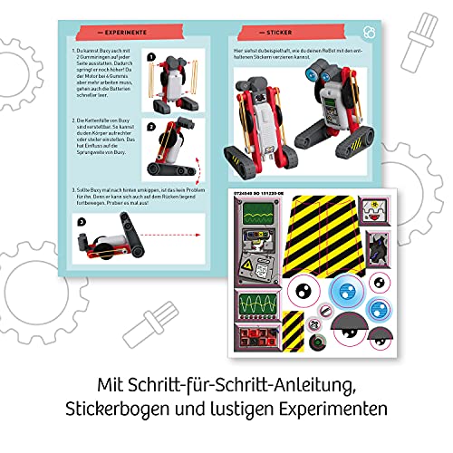 KOSMOS 601867 ReBotz - Buxy der Jumping-Bot, Mini-Roboter zum Bauen, Spielen und Sammeln für eine Robo-Gang, Roboter-Spielzeug, Experimentier-Set für Kinder ab 8-12 Jahre – Bild 6
