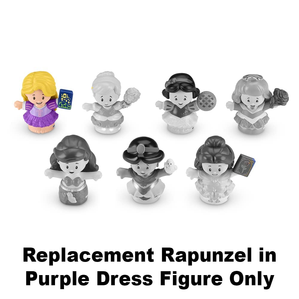 Ersatzteil für Fisher-Price Little People Princess Figure Pack - GKG98 ~ Ersatz-Rapunzel-Figur im lila Kleid