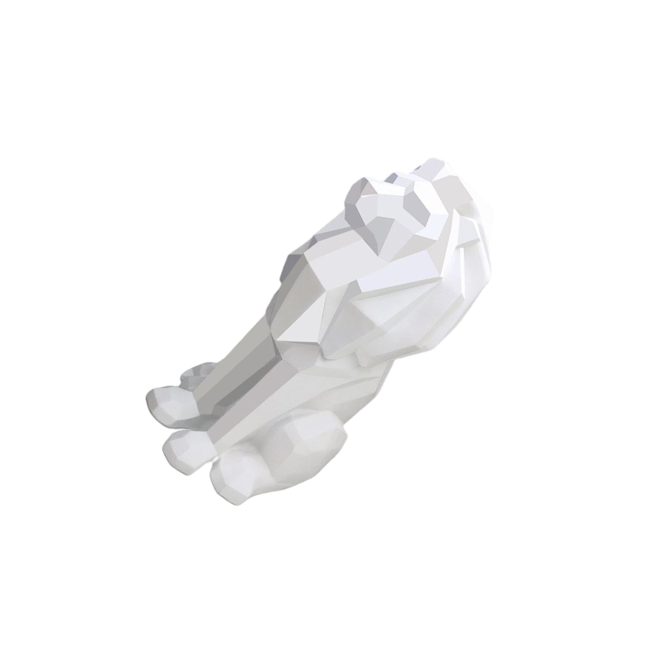Figurine de Lion de Style Nordique, Sculpture Animale, Cadeau